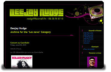 Vers le site de DJ Nudge