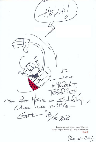 Dédicace de Gotlib